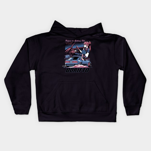 Mazda RX7 Kids Hoodie by JDMAPEX